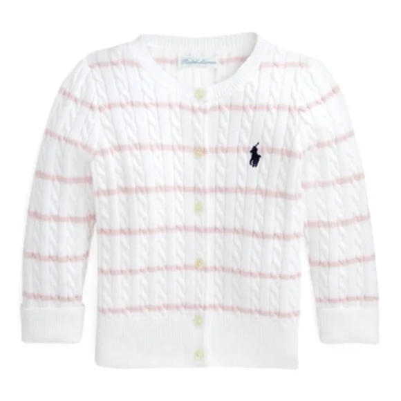 NWT Ralph Lauren Girls Cardigan size Large - Picture 1 of 3